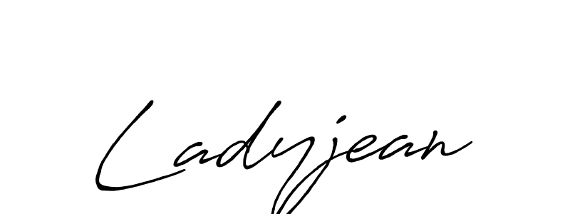 Make a beautiful signature design for name Ladyjean. With this signature (Antro_Vectra_Bolder) style, you can create a handwritten signature for free. Ladyjean signature style 7 images and pictures png