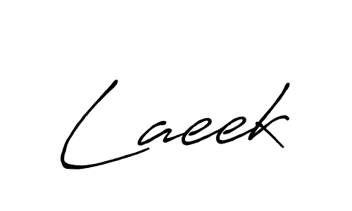 Once you've used our free online signature maker to create your best signature Antro_Vectra_Bolder style, it's time to enjoy all of the benefits that Laeek name signing documents. Laeek signature style 7 images and pictures png