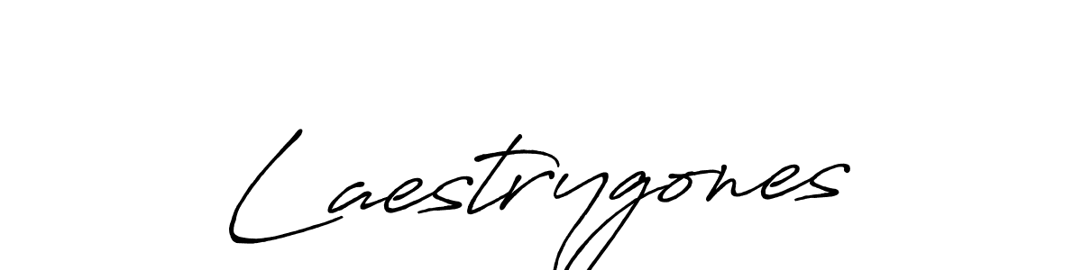 Create a beautiful signature design for name Laestrygones. With this signature (Antro_Vectra_Bolder) fonts, you can make a handwritten signature for free. Laestrygones signature style 7 images and pictures png