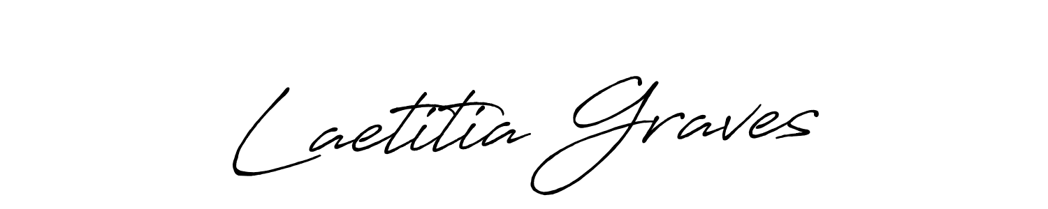 Use a signature maker to create a handwritten signature online. With this signature software, you can design (Antro_Vectra_Bolder) your own signature for name Laetitia Graves. Laetitia Graves signature style 7 images and pictures png