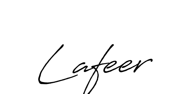 Create a beautiful signature design for name Lafeer. With this signature (Antro_Vectra_Bolder) fonts, you can make a handwritten signature for free. Lafeer signature style 7 images and pictures png
