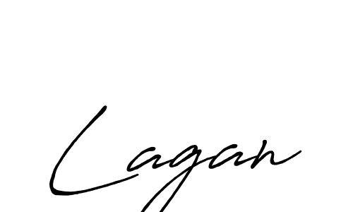 Lagan stylish signature style. Best Handwritten Sign (Antro_Vectra_Bolder) for my name. Handwritten Signature Collection Ideas for my name Lagan. Lagan signature style 7 images and pictures png