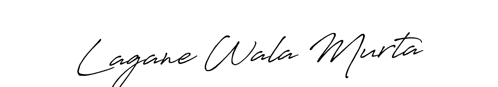 Lagane Wala Murta stylish signature style. Best Handwritten Sign (Antro_Vectra_Bolder) for my name. Handwritten Signature Collection Ideas for my name Lagane Wala Murta. Lagane Wala Murta signature style 7 images and pictures png