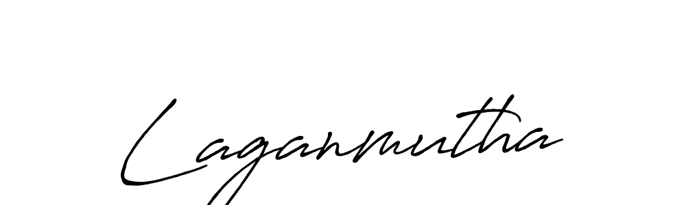 You should practise on your own different ways (Antro_Vectra_Bolder) to write your name (Laganmutha) in signature. don't let someone else do it for you. Laganmutha signature style 7 images and pictures png