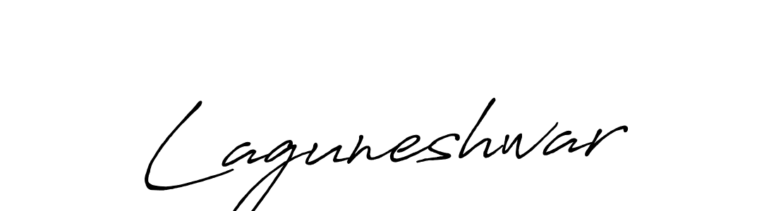 Use a signature maker to create a handwritten signature online. With this signature software, you can design (Antro_Vectra_Bolder) your own signature for name Laguneshwar. Laguneshwar signature style 7 images and pictures png
