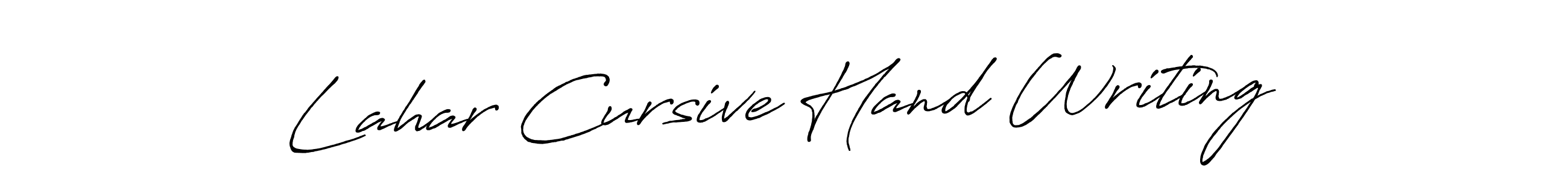 Similarly Antro_Vectra_Bolder is the best handwritten signature design. Signature creator online .You can use it as an online autograph creator for name Lahar Cursive Hand Writing. Lahar Cursive Hand Writing signature style 7 images and pictures png