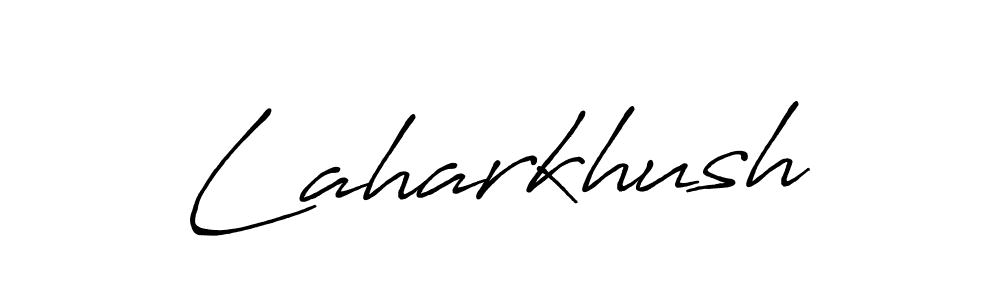 You can use this online signature creator to create a handwritten signature for the name Laharkhush. This is the best online autograph maker. Laharkhush signature style 7 images and pictures png