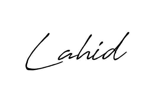 How to Draw Lahid signature style? Antro_Vectra_Bolder is a latest design signature styles for name Lahid. Lahid signature style 7 images and pictures png