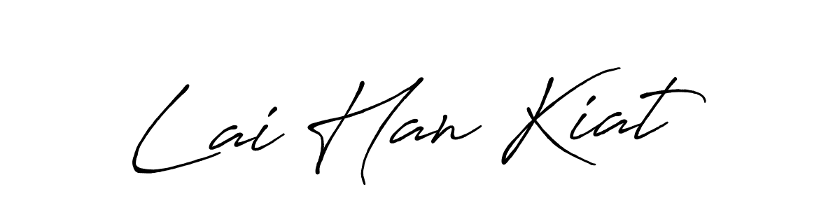 Make a short Lai Han Kiat signature style. Manage your documents anywhere anytime using Antro_Vectra_Bolder. Create and add eSignatures, submit forms, share and send files easily. Lai Han Kiat signature style 7 images and pictures png