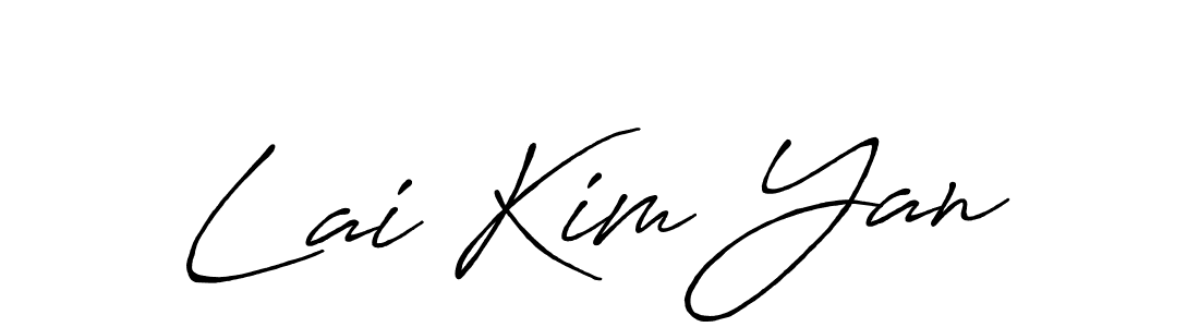 Make a beautiful signature design for name Lai Kim Yan. Use this online signature maker to create a handwritten signature for free. Lai Kim Yan signature style 7 images and pictures png