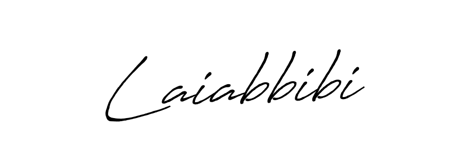 It looks lik you need a new signature style for name Laiabbibi. Design unique handwritten (Antro_Vectra_Bolder) signature with our free signature maker in just a few clicks. Laiabbibi signature style 7 images and pictures png