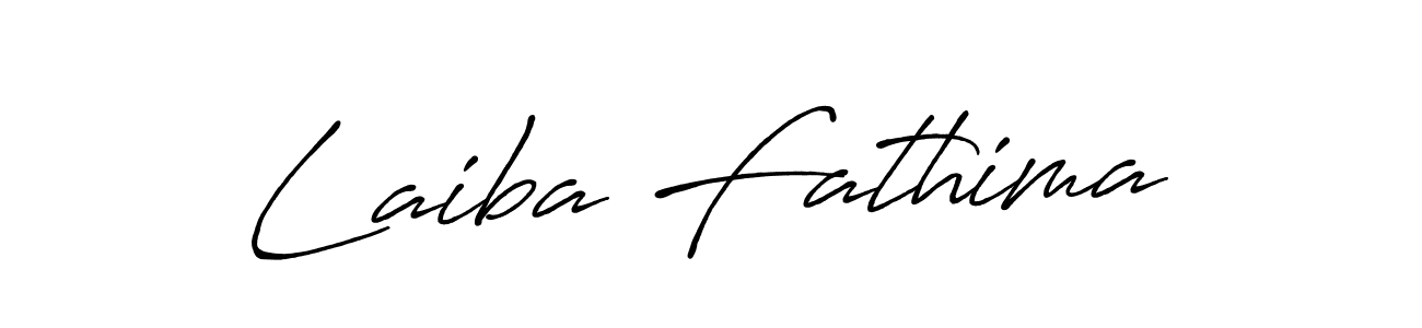 Also You can easily find your signature by using the search form. We will create Laiba Fathima name handwritten signature images for you free of cost using Antro_Vectra_Bolder sign style. Laiba Fathima signature style 7 images and pictures png