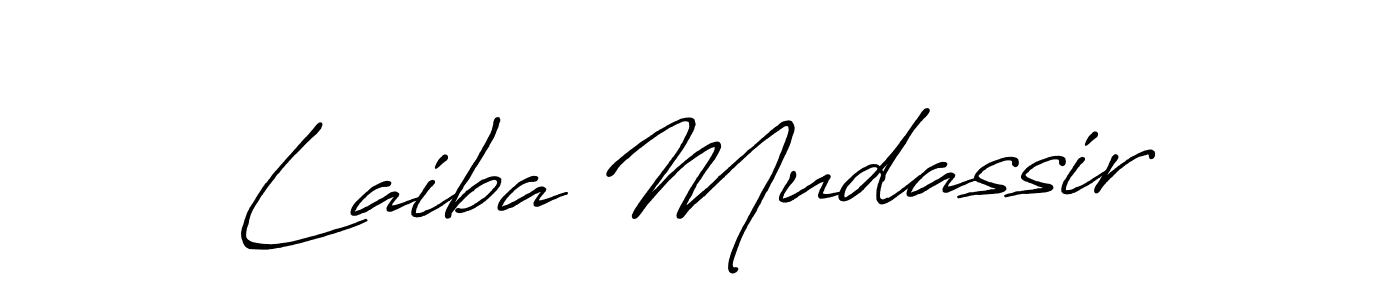 How to Draw Laiba Mudassir signature style? Antro_Vectra_Bolder is a latest design signature styles for name Laiba Mudassir. Laiba Mudassir signature style 7 images and pictures png