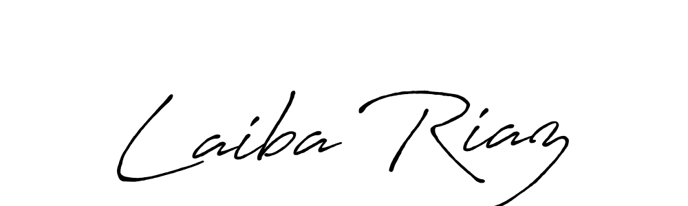 How to make Laiba Riaz signature? Antro_Vectra_Bolder is a professional autograph style. Create handwritten signature for Laiba Riaz name. Laiba Riaz signature style 7 images and pictures png