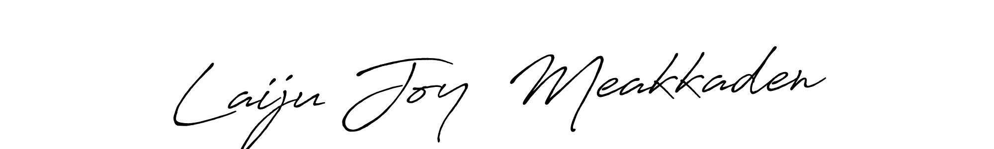 How to make Laiju Joy  Meakkaden signature? Antro_Vectra_Bolder is a professional autograph style. Create handwritten signature for Laiju Joy  Meakkaden name. Laiju Joy  Meakkaden signature style 7 images and pictures png