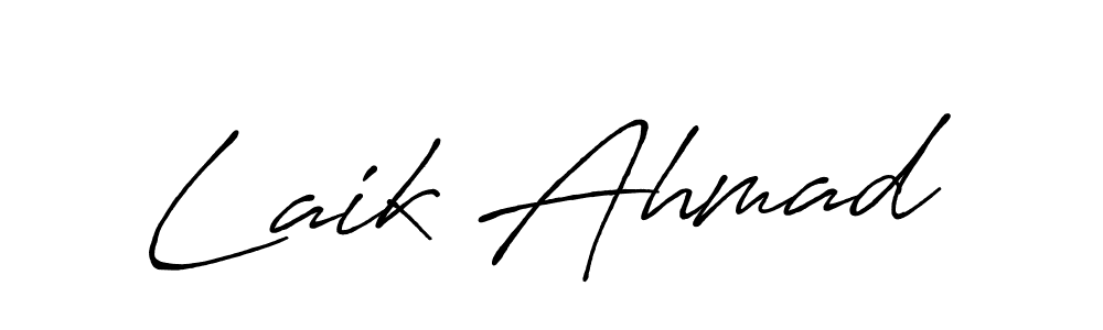 Make a beautiful signature design for name Laik Ahmad. Use this online signature maker to create a handwritten signature for free. Laik Ahmad signature style 7 images and pictures png