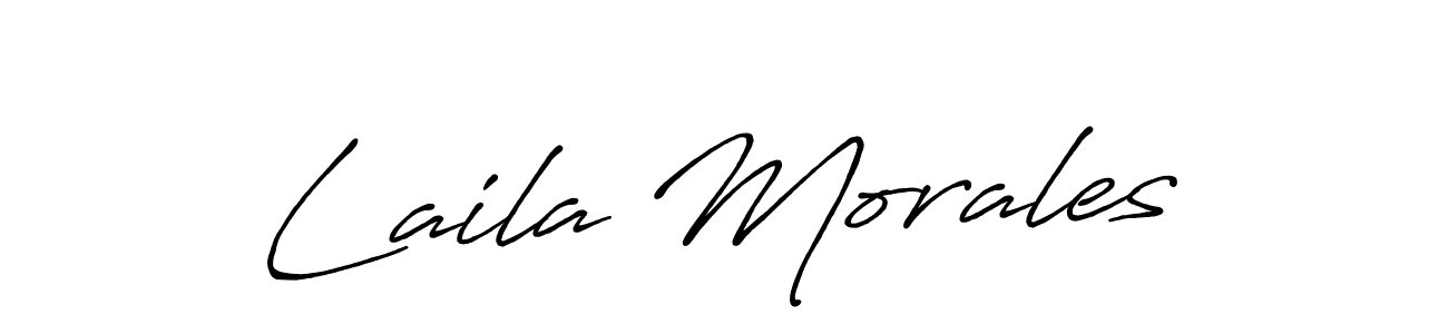 How to make Laila Morales signature? Antro_Vectra_Bolder is a professional autograph style. Create handwritten signature for Laila Morales name. Laila Morales signature style 7 images and pictures png