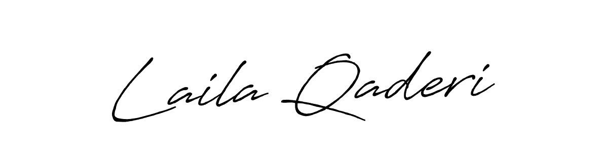 Similarly Antro_Vectra_Bolder is the best handwritten signature design. Signature creator online .You can use it as an online autograph creator for name Laila Qaderi. Laila Qaderi signature style 7 images and pictures png