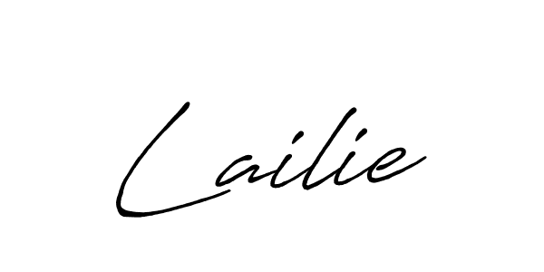 You should practise on your own different ways (Antro_Vectra_Bolder) to write your name (Lailie) in signature. don't let someone else do it for you. Lailie signature style 7 images and pictures png