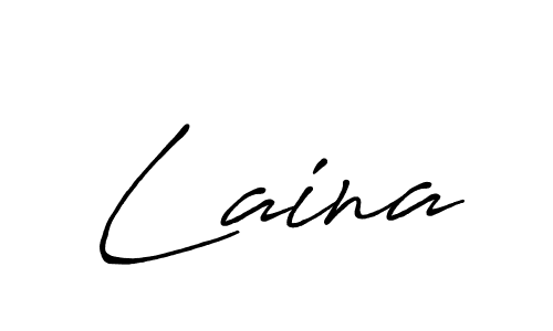 The best way (Antro_Vectra_Bolder) to make a short signature is to pick only two or three words in your name. The name Laina include a total of six letters. For converting this name. Laina signature style 7 images and pictures png