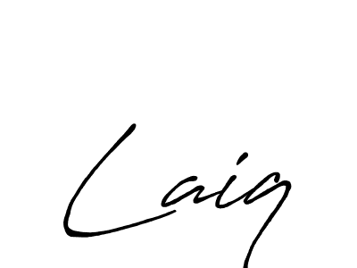 The best way (Antro_Vectra_Bolder) to make a short signature is to pick only two or three words in your name. The name Laiq include a total of six letters. For converting this name. Laiq signature style 7 images and pictures png