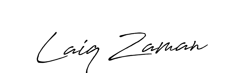 How to Draw Laiq Zaman signature style? Antro_Vectra_Bolder is a latest design signature styles for name Laiq Zaman. Laiq Zaman signature style 7 images and pictures png