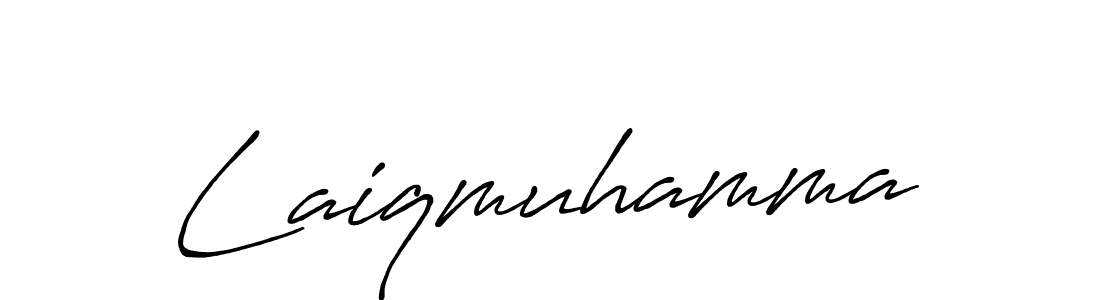 How to Draw Laiqmuhamma signature style? Antro_Vectra_Bolder is a latest design signature styles for name Laiqmuhamma. Laiqmuhamma signature style 7 images and pictures png