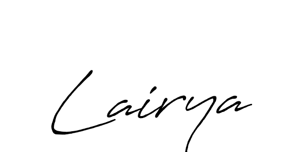 Once you've used our free online signature maker to create your best signature Antro_Vectra_Bolder style, it's time to enjoy all of the benefits that Lairya name signing documents. Lairya signature style 7 images and pictures png