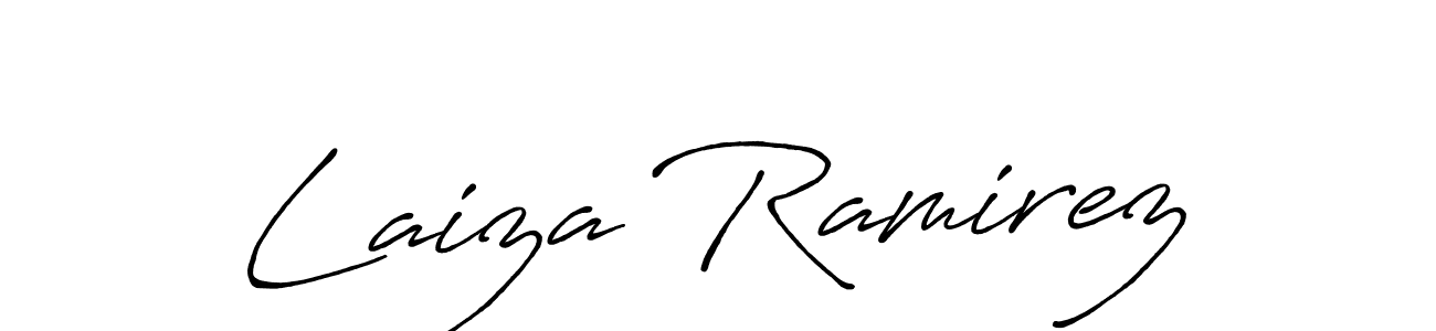 The best way (Antro_Vectra_Bolder) to make a short signature is to pick only two or three words in your name. The name Laiza Ramirez include a total of six letters. For converting this name. Laiza Ramirez signature style 7 images and pictures png