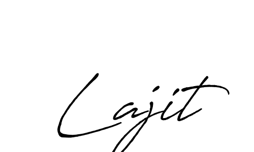The best way (Antro_Vectra_Bolder) to make a short signature is to pick only two or three words in your name. The name Lajit include a total of six letters. For converting this name. Lajit signature style 7 images and pictures png