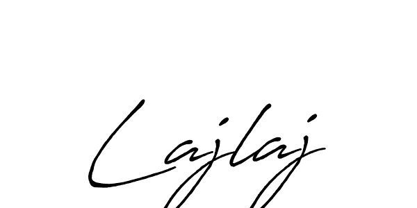 How to make Lajlaj name signature. Use Antro_Vectra_Bolder style for creating short signs online. This is the latest handwritten sign. Lajlaj signature style 7 images and pictures png