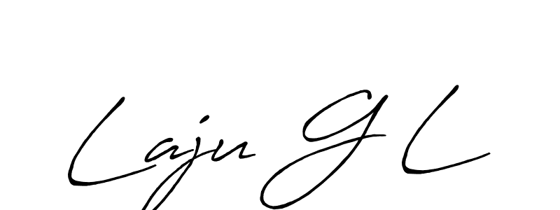 Antro_Vectra_Bolder is a professional signature style that is perfect for those who want to add a touch of class to their signature. It is also a great choice for those who want to make their signature more unique. Get Laju G L name to fancy signature for free. Laju G L signature style 7 images and pictures png