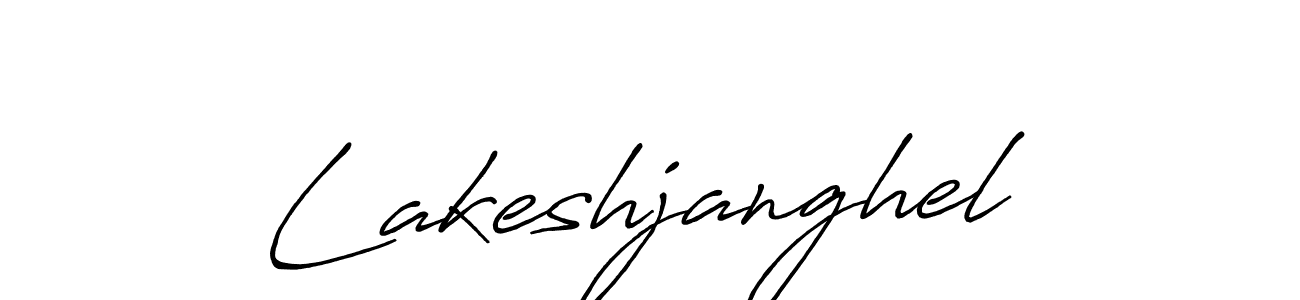 Also we have Lakeshjanghel name is the best signature style. Create professional handwritten signature collection using Antro_Vectra_Bolder autograph style. Lakeshjanghel signature style 7 images and pictures png