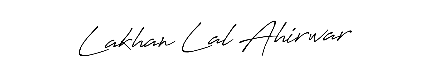 It looks lik you need a new signature style for name Lakhan Lal Ahirwar. Design unique handwritten (Antro_Vectra_Bolder) signature with our free signature maker in just a few clicks. Lakhan Lal Ahirwar signature style 7 images and pictures png
