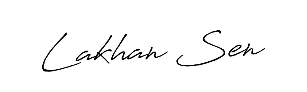 It looks lik you need a new signature style for name Lakhan Sen. Design unique handwritten (Antro_Vectra_Bolder) signature with our free signature maker in just a few clicks. Lakhan Sen signature style 7 images and pictures png