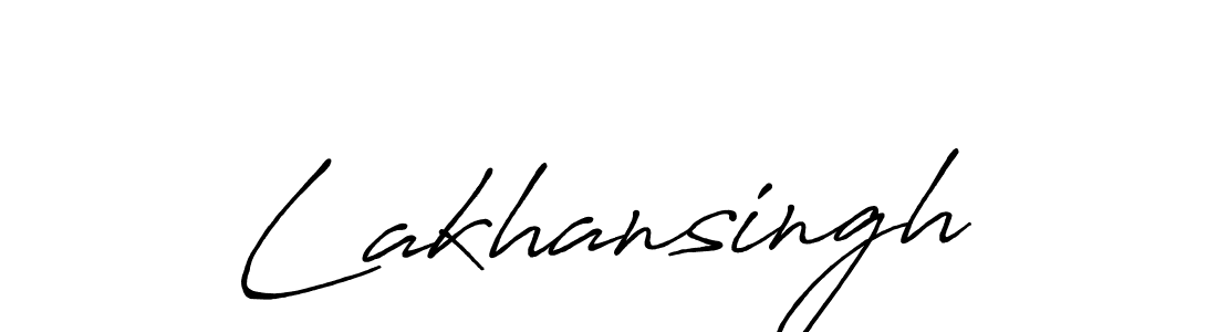 How to Draw Lakhansingh signature style? Antro_Vectra_Bolder is a latest design signature styles for name Lakhansingh. Lakhansingh signature style 7 images and pictures png
