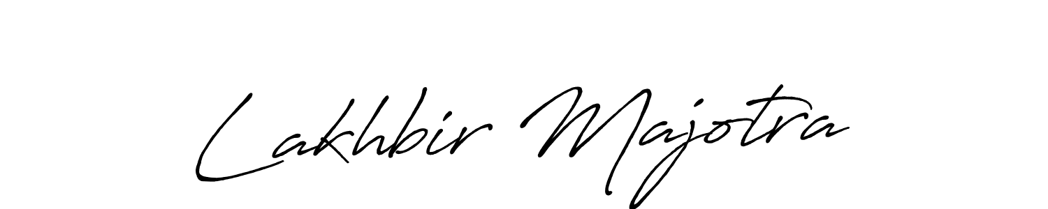 Make a beautiful signature design for name Lakhbir Majotra. With this signature (Antro_Vectra_Bolder) style, you can create a handwritten signature for free. Lakhbir Majotra signature style 7 images and pictures png