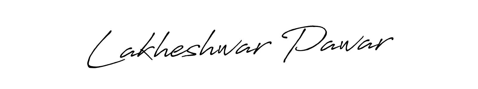 Design your own signature with our free online signature maker. With this signature software, you can create a handwritten (Antro_Vectra_Bolder) signature for name Lakheshwar Pawar. Lakheshwar Pawar signature style 7 images and pictures png