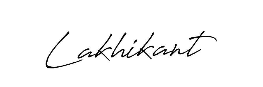 You should practise on your own different ways (Antro_Vectra_Bolder) to write your name (Lakhikant) in signature. don't let someone else do it for you. Lakhikant signature style 7 images and pictures png