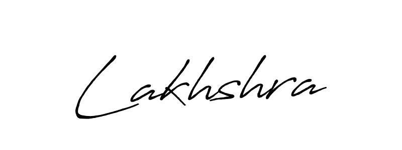 Use a signature maker to create a handwritten signature online. With this signature software, you can design (Antro_Vectra_Bolder) your own signature for name Lakhshra. Lakhshra signature style 7 images and pictures png