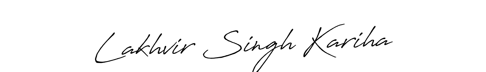 Also You can easily find your signature by using the search form. We will create Lakhvir Singh Kariha name handwritten signature images for you free of cost using Antro_Vectra_Bolder sign style. Lakhvir Singh Kariha signature style 7 images and pictures png