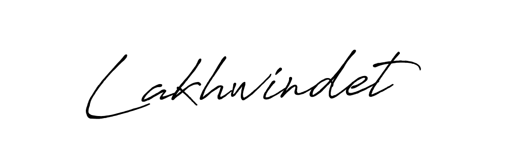 Use a signature maker to create a handwritten signature online. With this signature software, you can design (Antro_Vectra_Bolder) your own signature for name Lakhwindet. Lakhwindet signature style 7 images and pictures png