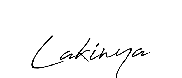 Create a beautiful signature design for name Lakinya. With this signature (Antro_Vectra_Bolder) fonts, you can make a handwritten signature for free. Lakinya signature style 7 images and pictures png