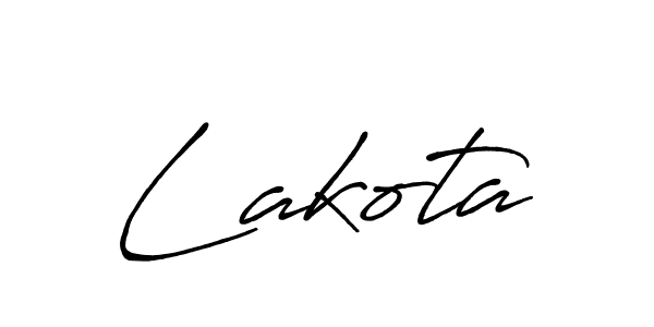 Create a beautiful signature design for name Lakota. With this signature (Antro_Vectra_Bolder) fonts, you can make a handwritten signature for free. Lakota signature style 7 images and pictures png