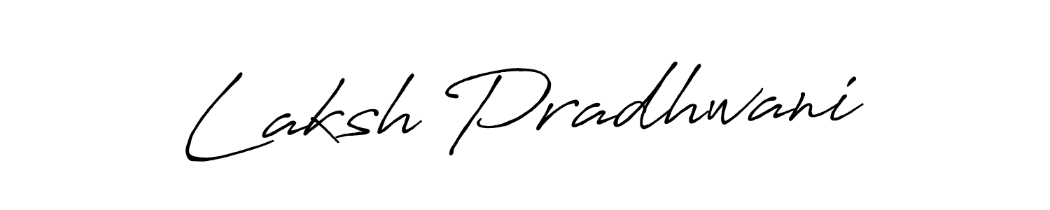 The best way (Antro_Vectra_Bolder) to make a short signature is to pick only two or three words in your name. The name Laksh Pradhwani include a total of six letters. For converting this name. Laksh Pradhwani signature style 7 images and pictures png