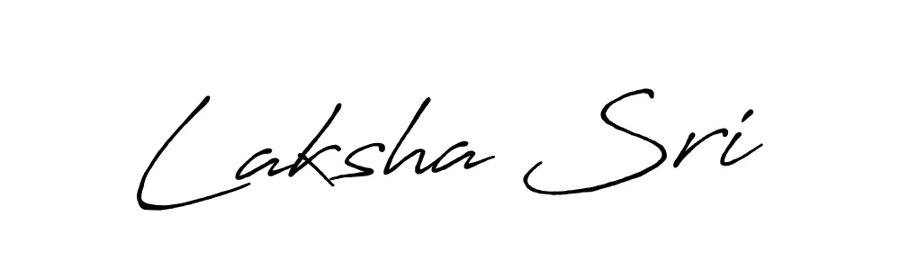 Also You can easily find your signature by using the search form. We will create Laksha Sri name handwritten signature images for you free of cost using Antro_Vectra_Bolder sign style. Laksha Sri signature style 7 images and pictures png