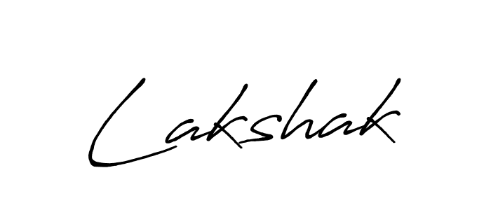Make a beautiful signature design for name Lakshak. With this signature (Antro_Vectra_Bolder) style, you can create a handwritten signature for free. Lakshak signature style 7 images and pictures png