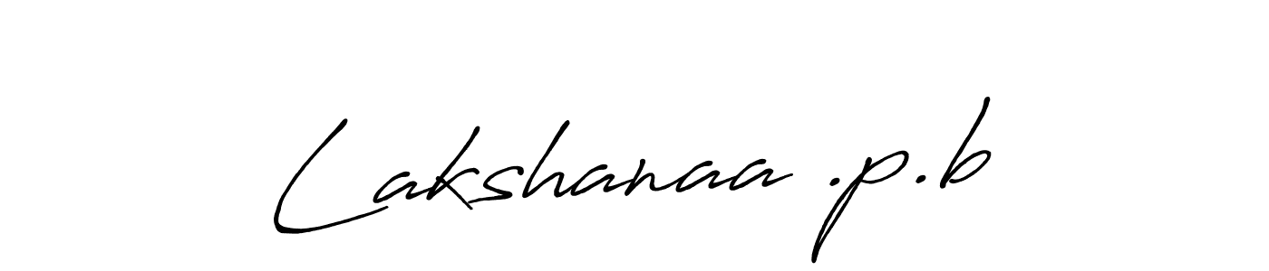 How to Draw Lakshanaa .p.b signature style? Antro_Vectra_Bolder is a latest design signature styles for name Lakshanaa .p.b. Lakshanaa .p.b signature style 7 images and pictures png