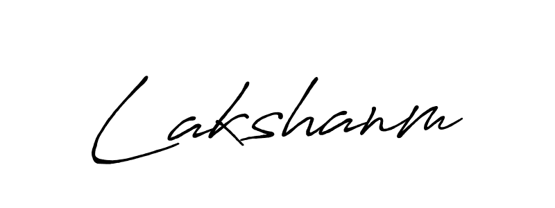 It looks lik you need a new signature style for name Lakshanm. Design unique handwritten (Antro_Vectra_Bolder) signature with our free signature maker in just a few clicks. Lakshanm signature style 7 images and pictures png