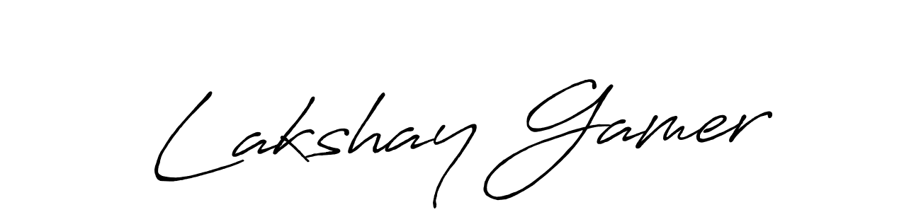 The best way (Antro_Vectra_Bolder) to make a short signature is to pick only two or three words in your name. The name Lakshay Gamer include a total of six letters. For converting this name. Lakshay Gamer signature style 7 images and pictures png